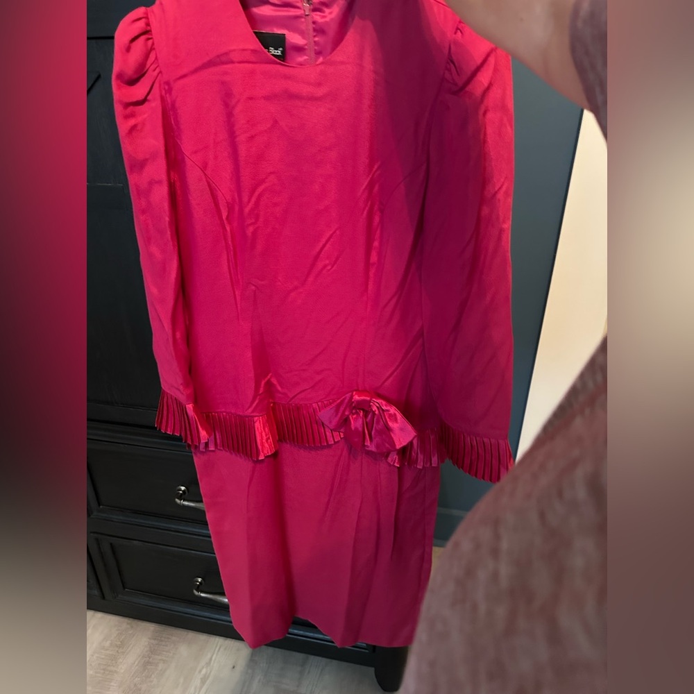 Vintage Pink dressy dress by Samantha Black, size 10